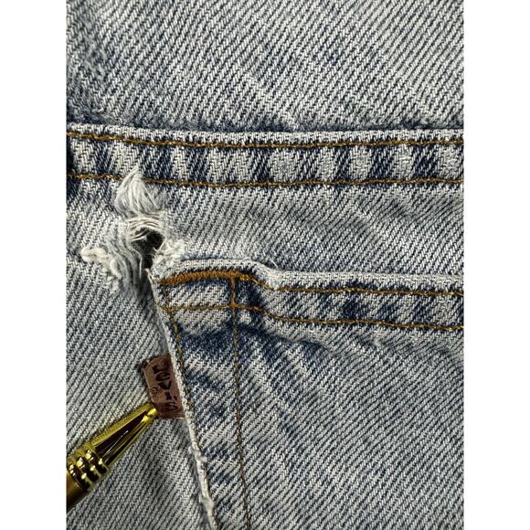 Vintage Levis 540 Brown Tab Jeans Men 38x30 Light Wash Denim - Picture 7 of 11